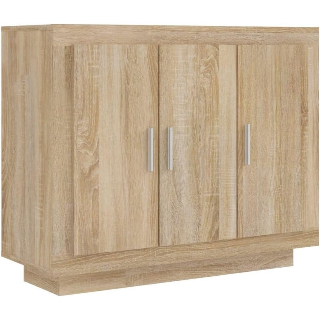 Compact en bois, meuble de rangement marron