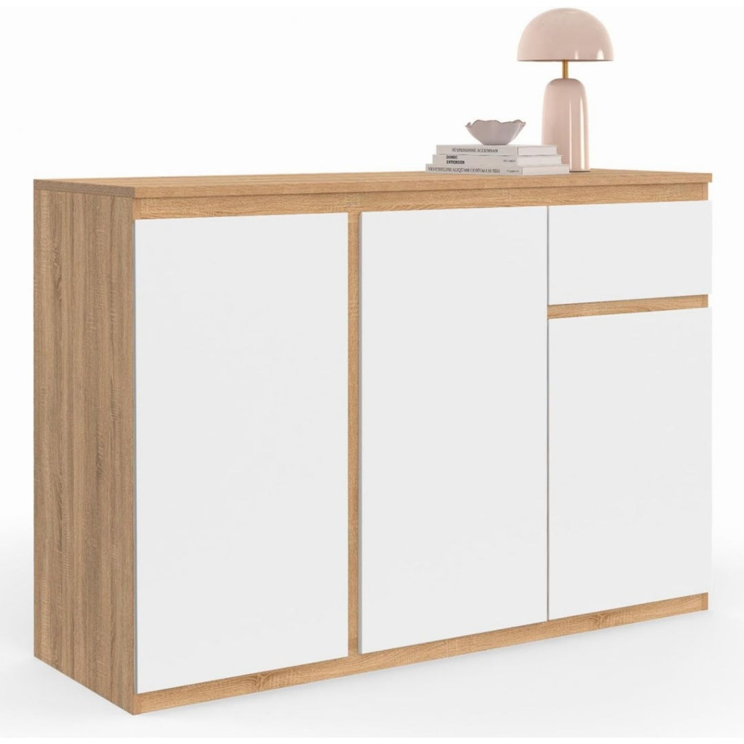 Moderne enfilade gris clair 70 x 34 x 100