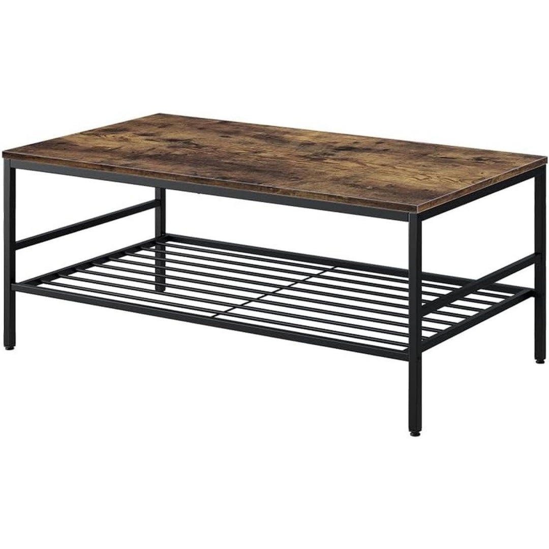 Tendance table basse gris en acier design moderne