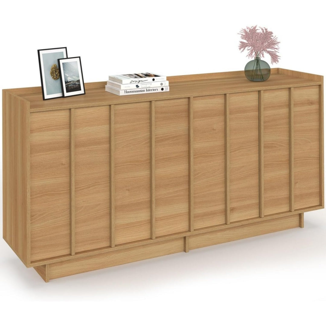Marron buffet 80 x 40 x 160 allure contemporaine