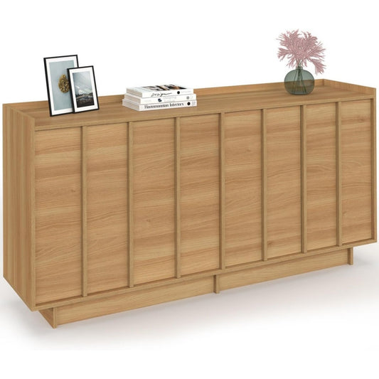 Marron buffet 80 x 40 x 160 allure contemporaine