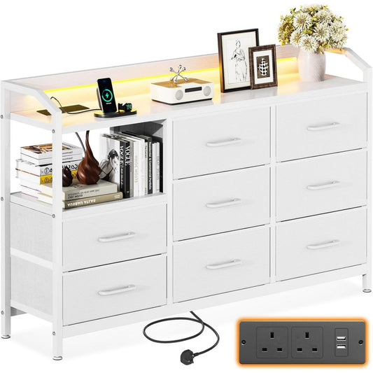 Moderne commode gris clair gain de place