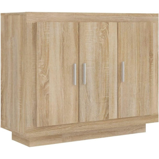 Compact en bois, meuble de rangement marron