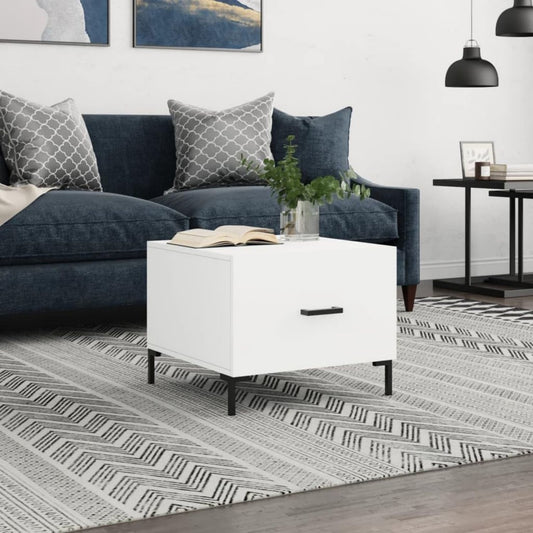 Table basse elegant gris 50 x 50 x 40 cm