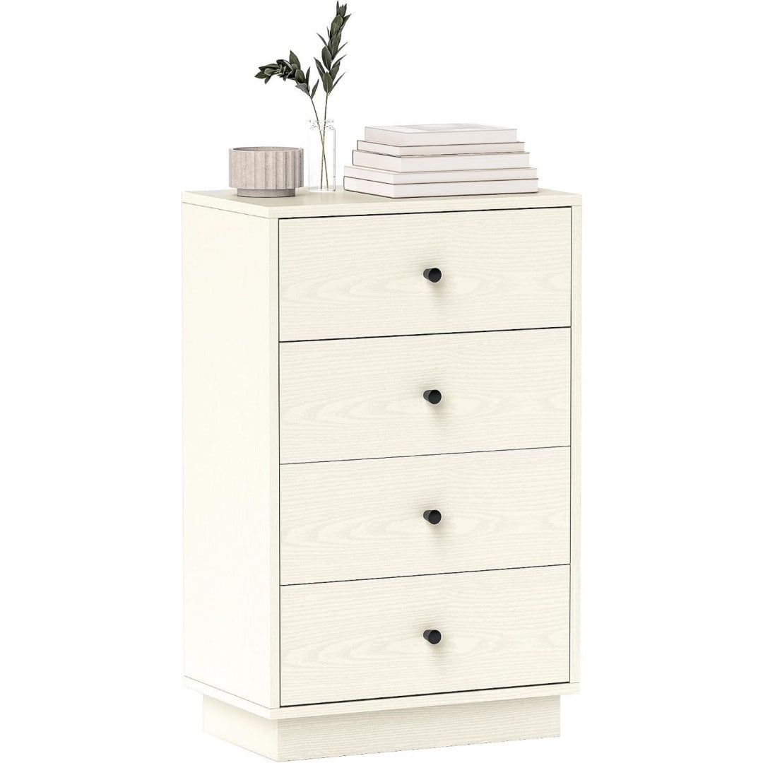 Scandinave coffre a tiroirs gris clair gain de place