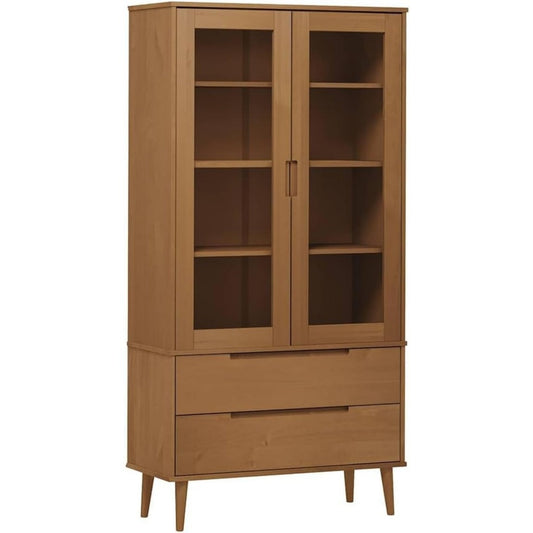 Armoire tendance design scandinave marron