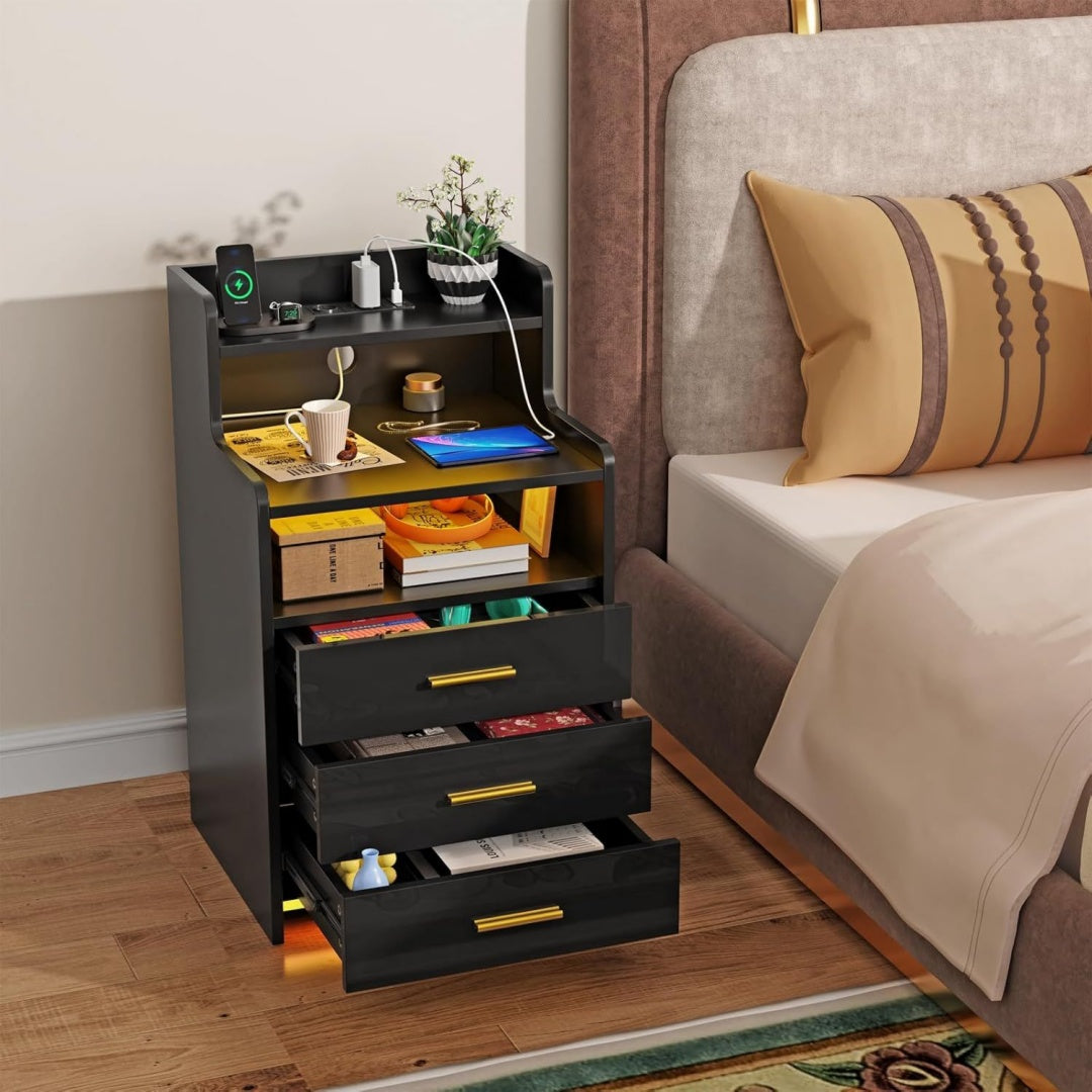 Table d appoint minimaliste marron